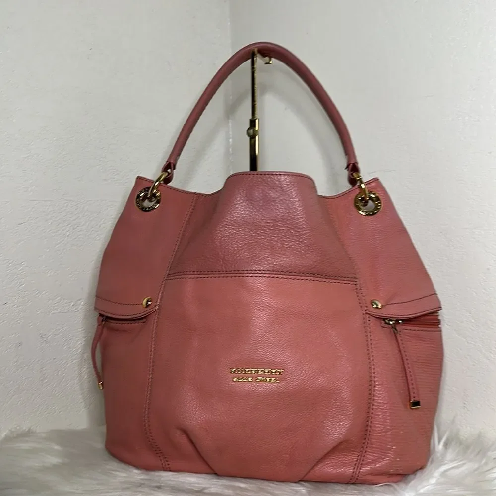 💯Authentic Burberry Tote Leather Handbag🍀